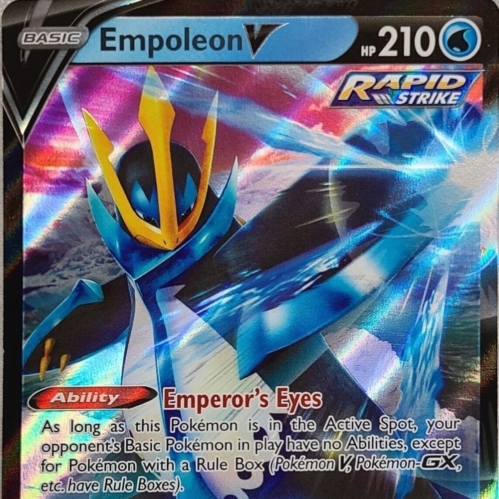 Empoleon V SWSH108 Black Star Promo NM